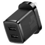 Baseus 10.5W Dual USB UK Pin Adapter