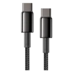 Baseus Tungsten Gold 2M Fast Charging Data Cable Type-C to Type-C 100W Black