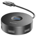 Baseus USB-A to USB-A Hub Air Joy / Round Box Adapter Black