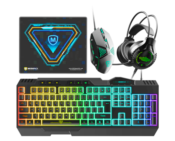 MICROPACK Gc-410 Cupid 4 In 1 Gaming Combo - Image 1