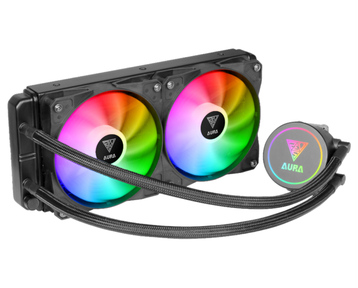 Gamdias GL240 RGB CPU Liquid COOLER AURA