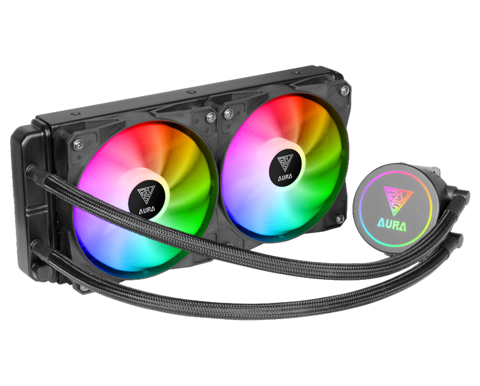 Gamdias GL240 RGB CPU Liquid COOLER AURA