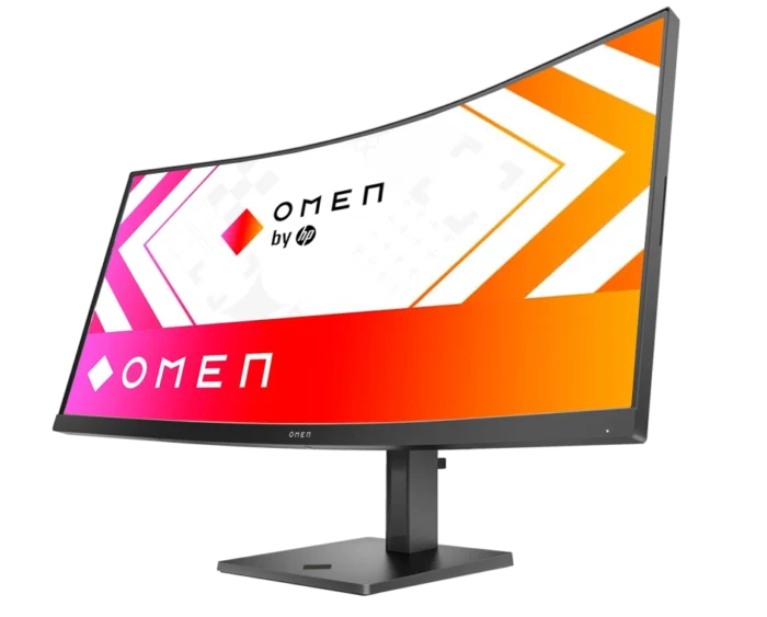 HP OMEN 34C Curved Gaming WQHD 165HZ 34" Monitor - Image 1