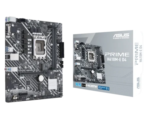 ASUS PRIME H610M-E D4 Motherboard