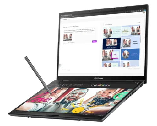 ASUS Zenbook DUO 14 OLED UX8406CA - PZ229WS(Intel® Core™ Ultra 9 Processor 285H/32GB RAM DDR5X/1TB M.2 NVMe™ PCIe® 4.0 SSD/14.0-inch, 3K (2880 x 1800) OLED /Microsoft Office Home & Student 2024/Windows 11 Home) - Image 6