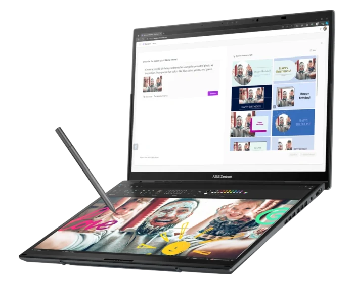 ASUS Zenbook DUO 14 OLED UX8406CA - PZ229WS(Intel® Core™ Ultra 9 Processor 285H/32GB RAM DDR5X/1TB M.2 NVMe™ PCIe® 4.0 SSD/14.0-inch, 3K (2880 x 1800) OLED /Microsoft Office Home & Student 2024/Windows 11 Home) - Image 6