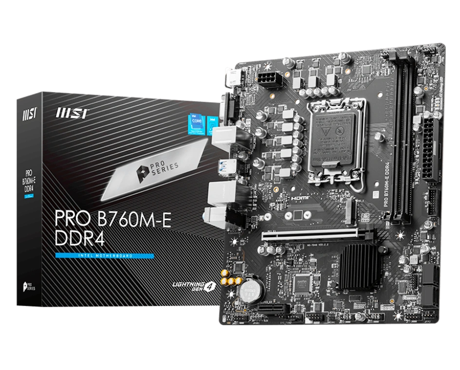 MSI B760M-E DDR4 Motherboard