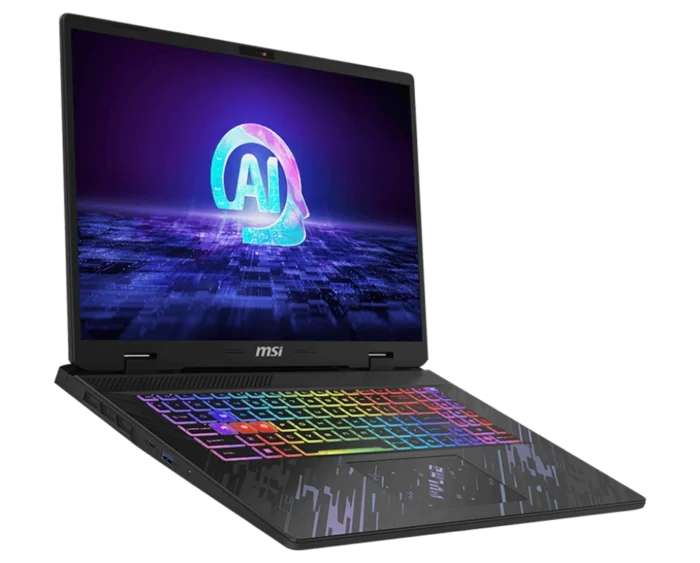MSI PULSE 17 AI C1VFKG Laptop ( Intel® Core™ Ultra 9 Processor 185H/16GB RAM/1TB SSD/RTX 4060 8GB/WIN 11 HOME) - Image 1