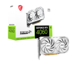 MSI GeForce RTX 4060 Ventus OC 2X 8GB GDDR6X White GPU