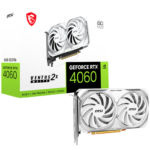 MSI GeForce RTX 4060 Ventus OC 2X 8GB GDDR6X White GPU