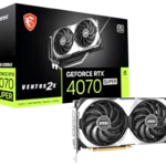 MSI GeForce RTX 4070 Super Ventus OC 2X 12GB GDDR6X GPU