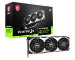 MSI Geforce RTX 4070 Ti Ventus OC 3X E1 12GB GDDR6X GPU