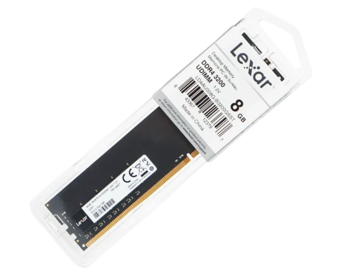 RAMLEX006 Lexar® DDR4-3200MHz UDIMM 8GB Desktop Memory - Image 1