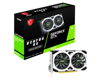 MSI GeForce GTX 1650 D6 Ventus XS OCV3 4GB GDDR6 GPU