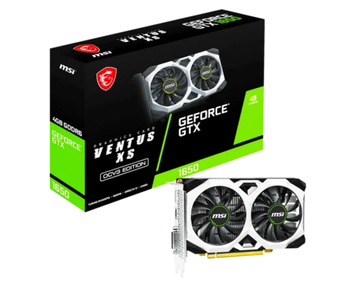 MSI GeForce GTX 1650 D6 Ventus XS OCV3 4GB GDDR6 GPU