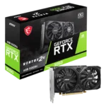 MSI GeForce RTX 3050 VENTUS 2X e 6GB OC GPU