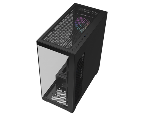 RAIDMAX Infinita I800 Black ARGB Mid-Tower Gaming Case - Image 5