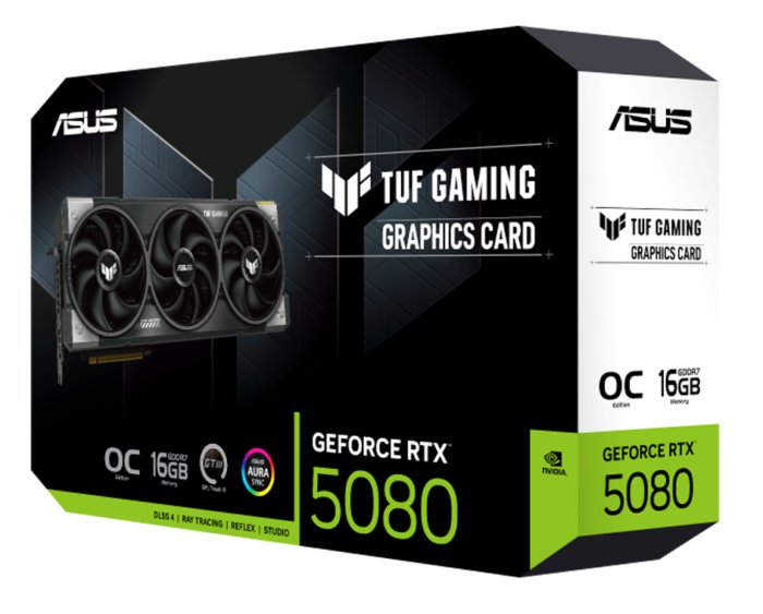 ASUS TUF Gaming GeForce RTX™ 5080 16GB GDDR7 OC Edition GPU - Image 2
