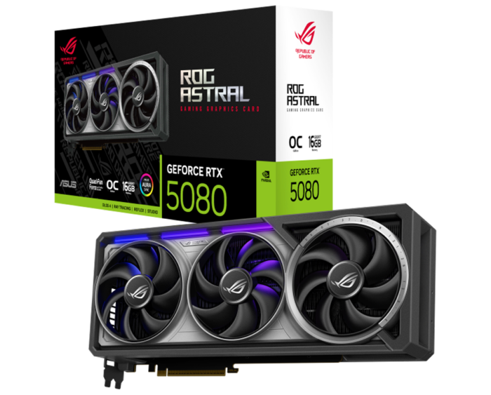 ROG Astral GeForce RTX™ 5080 16GB GDDR7 OC Edition GPU - Image 1