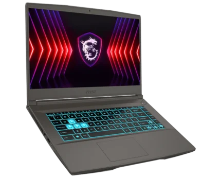 MSI THIN 15 B12UC (Intel® Core™ i5-12450H/8GB DDR4-3200MHz/512GB NVMe SSD/RTX 3050 4GB/DOS)