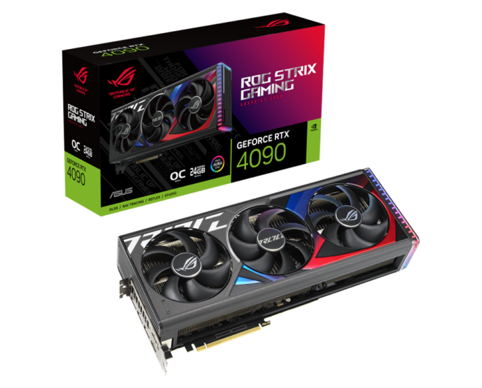 RTX4090 24GB GPU-6 ROG Strix GeForce RTX™ 4090 OC Edition 24GB GDDR6X GPU - Image 1
