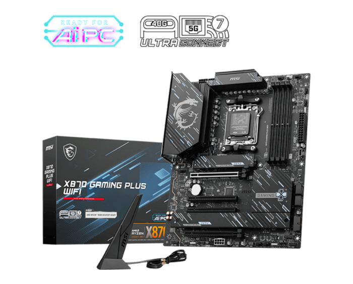 MSI X870 Gaming Plus Wi-Fi Motherboard - Image 1