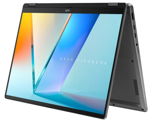 ASUS Vivobook 14 Flip TP3407 - QL062WS Copilot + PC ( Intel® Core™ Ultra 7 Processor 256V/16GB RAM DDR5X/1TB M.2 NVMe™ PCIe® 4.0 SSD/14" OLED WUXGA/Microsoft Office Home & Student 2024/Windows 11 Home)