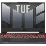 ASUS TUF Gaming A15 FA507NUR- LP088WS Laptop ( AMD Ryzen™ 7 7435HS CPU/16GB DDR5 RAM/512GB NVMe SSD/RTX 4050 6GB GPU/15.6 FHD 144Hz/Office Home & Student 2021/Windows 11 Home )