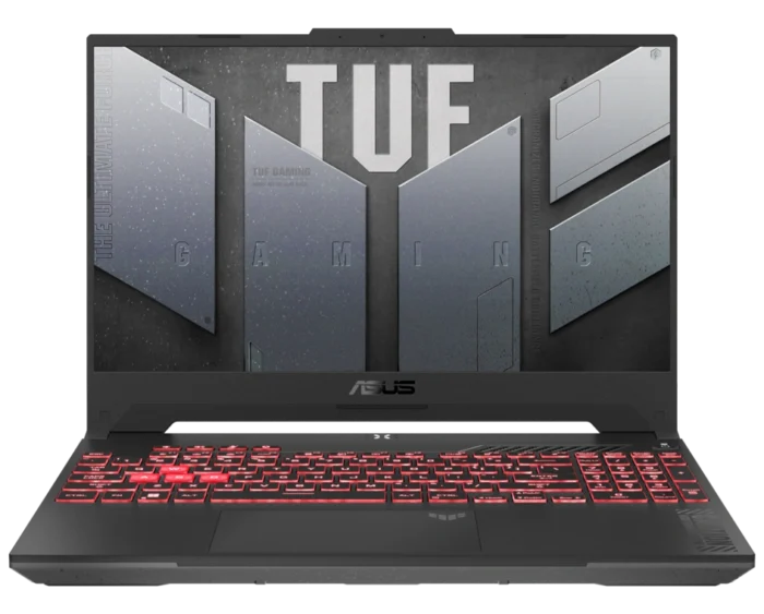 ASUS TUF Gaming A15 FA507NUR- LP088WS Laptop ( AMD Ryzen™ 7 7435HS CPU/16GB DDR5 RAM/512GB NVMe SSD/RTX 4050 6GB GPU/15.6 FHD 144Hz/Office Home & Student 2021/Windows 11 Home ) - Image 1