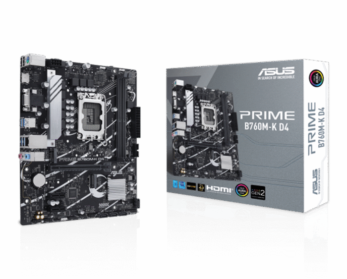 ASUS Prime B760M-K DDR4 Motherboard - Image 1