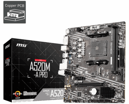 MSI A520M-A PRO Motherboard