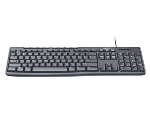 Logitech MK200 Media Corded Keyboard and Mouse Combo - Image 2