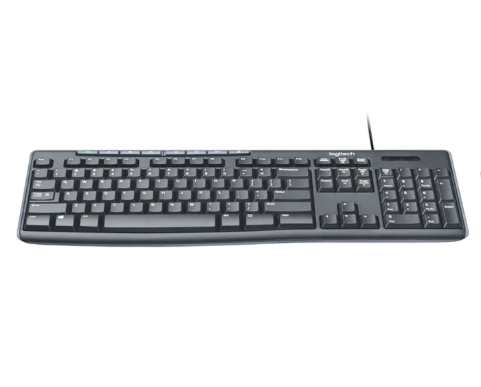 Logitech MK200 Media Corded Keyboard and Mouse Combo - Image 2