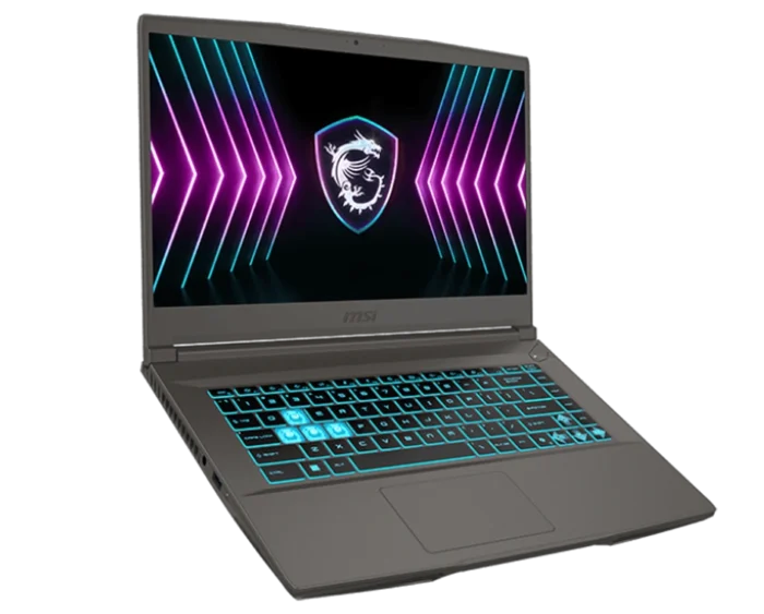 LAPTOP MSI THIN 15 B2RVE Laptop (Intel® Core™ 7 processor 240H/16GB DDR5 RAM/512GB SSD/RTX 4050 6GB/15.6" FHD IPS 144Hz/DOS) - Image 5