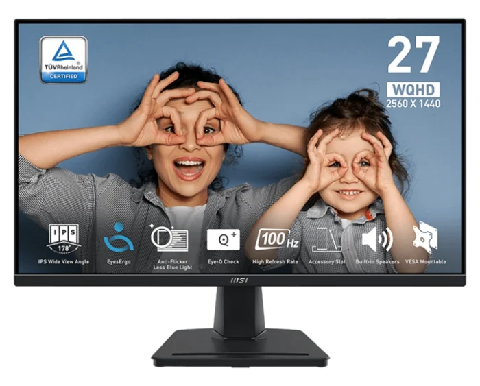 MSI PRO MP275Q 2K IPS Monitor - Image 1