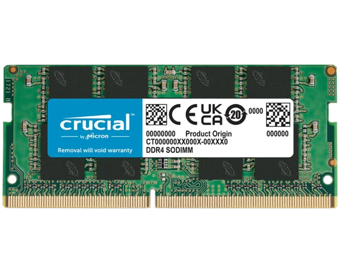 Crucial 8GB DDR4 3200MHz SODIMM Laptop RAM - Image 1