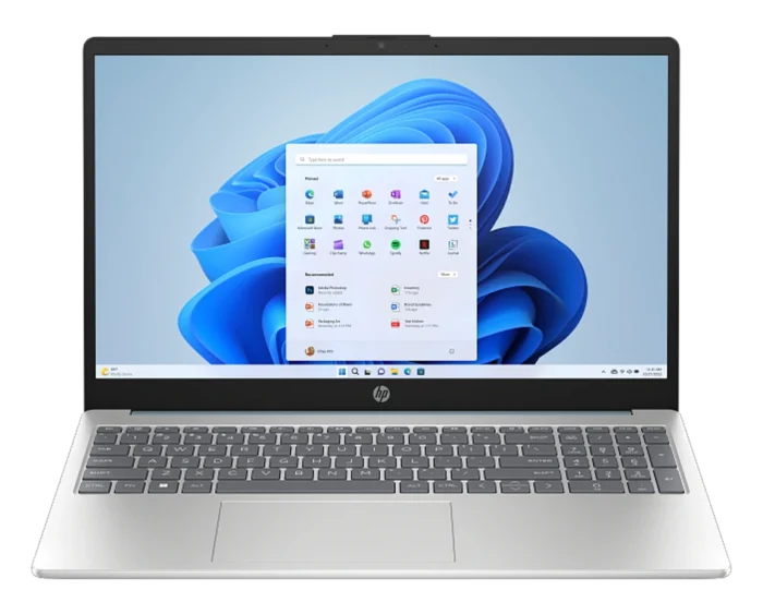 HP 15 HP 15-fd1315TU Laptop(Intel® Core™ Ultra 5 Processor 125H/8GB DDR4 RAM/512GB NVMe SSD/15.6" FHD Display/Silver) - Image 1