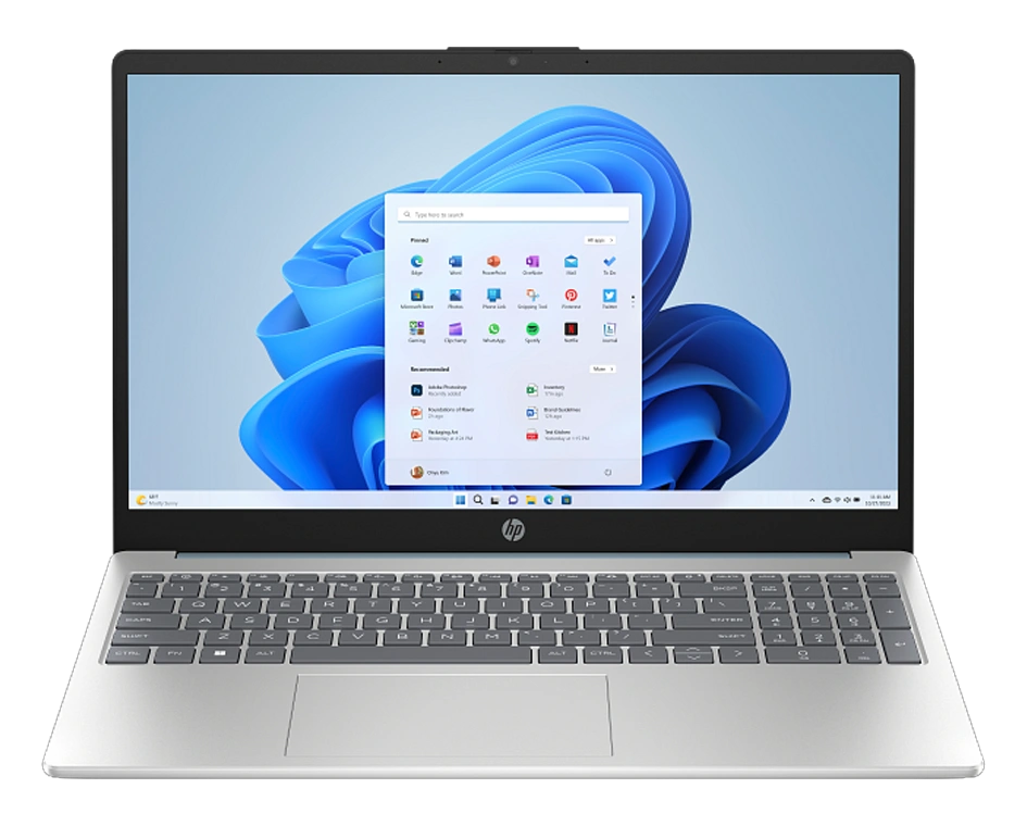 HP 15 HP 15-fd1315TU Laptop(Intel® Core™ Ultra 5 Processor 125H/8GB DDR4 RAM/512GB NVMe SSD/15.6" FHD Display/Silver) - Image 1