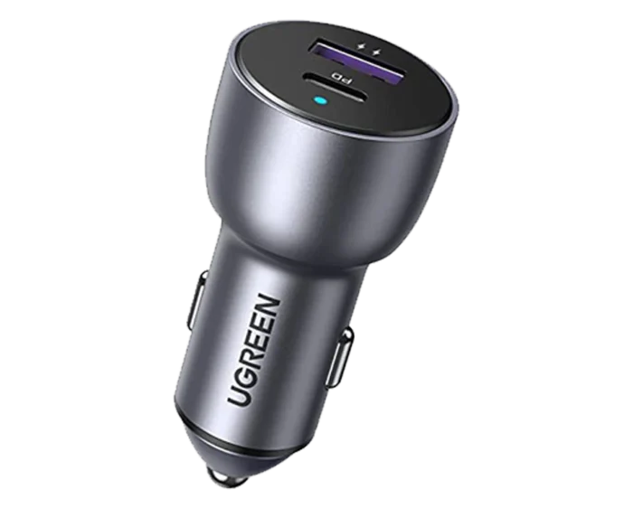 UGREEN 2-Port Fast Car Charger - Image 1
