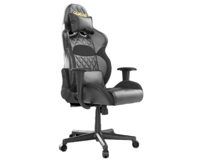 GAMDIAS Zelus E1 L B (Black) Gaming Chair - Image 1