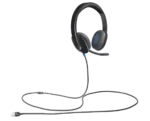 Logitech H540 USB Computer Headset with Noise-Cancelling