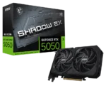MSI GeForce RTX™ 5050 8GB SHADOW 2X OC Graphics Card