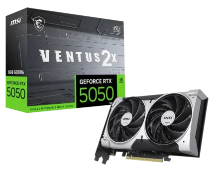 MSI GeForce RTX™ 5050 8G VENTUS 2X OC Graphic Card