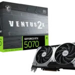 MSI GeForce RTX™ 5070 12GB VENTUS 2X OC Graphic Card