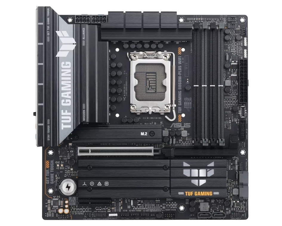 Tuf B860m-1 ASUS TUF GAMING B860M-Plus WIFI DDR5 Motherboard - Image 1