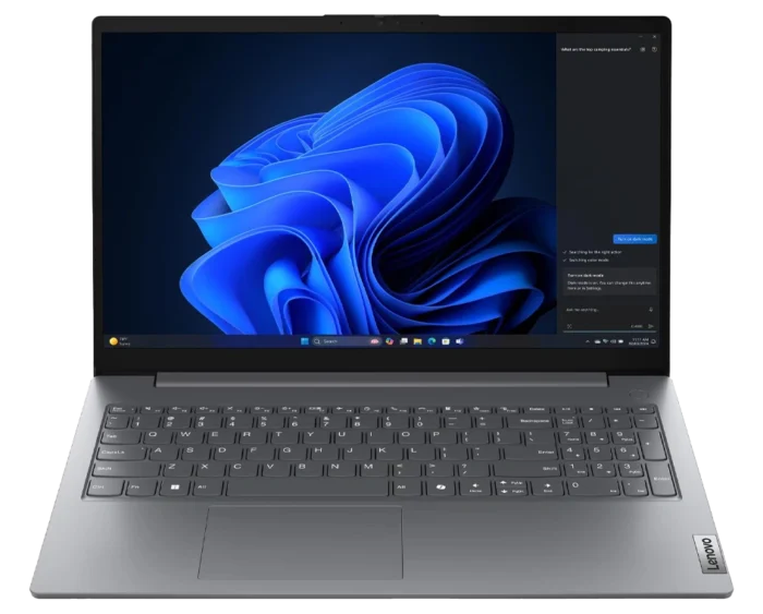 Lenovo V15 G5 IRL Laptop(Intel® Core™ 7-240H Processor/16GB DDR5 RAM/1TB NVMe SSD/15.6 FHD/DOS) - Image 1