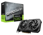 MSI GeForce RTX™ 5060Ti 16GB SHADOW 2X OC PLUS Graphic Card