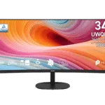 MSI PRO MP341CQ E12 34' Inch UWQHD (3440 X 1440) 120Hz Business & Productivity Monitor