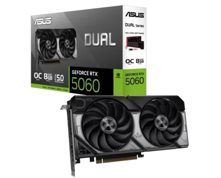 ASUS Dual GeForce RTX™ 5060 8GB GDDR7 OC Edition Graphics Card