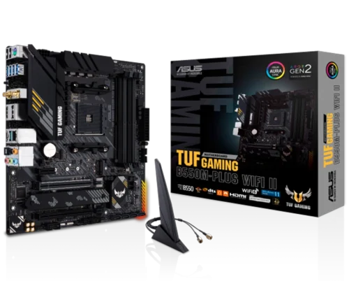 ASUS TUF GAMING B550M-PLUS WIFI II DDR4 Motherboard